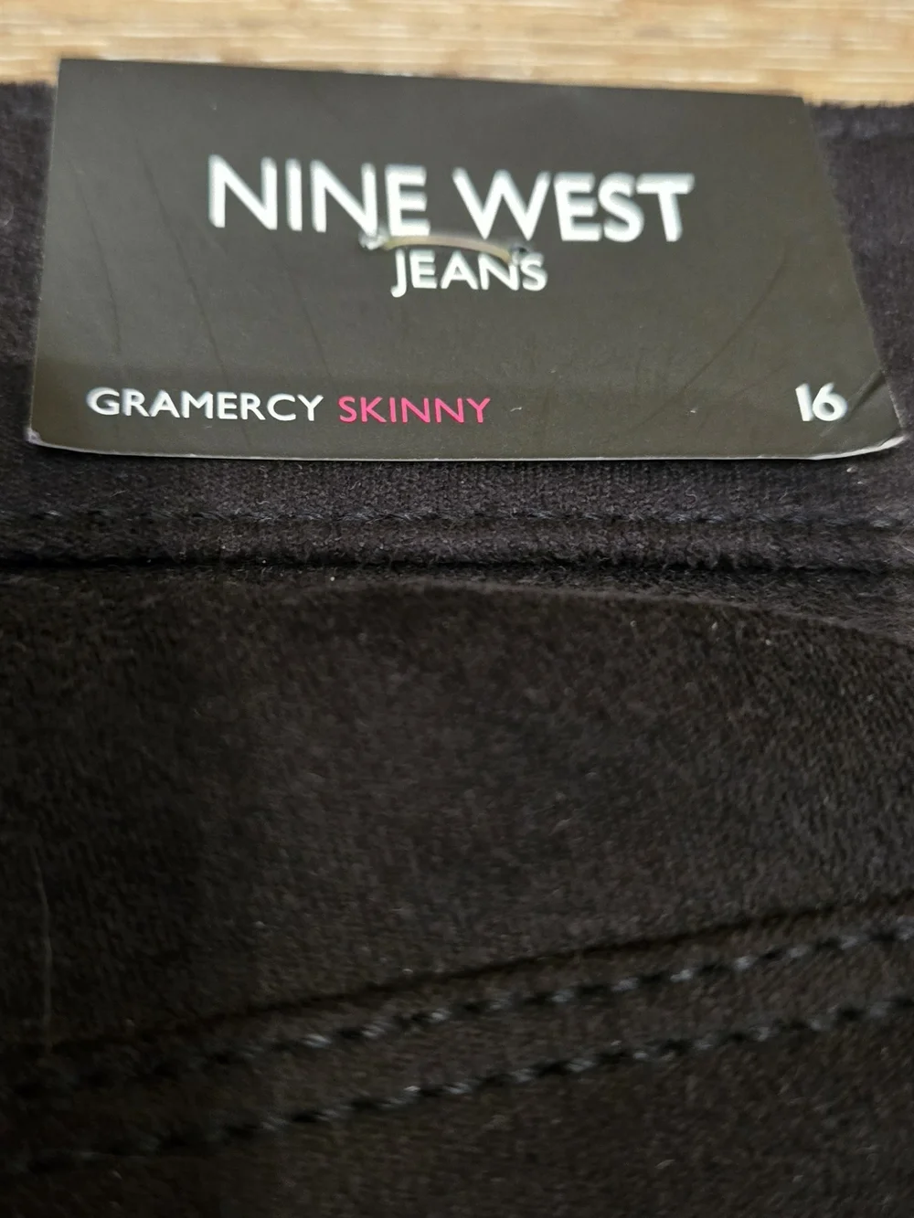NWT Nine West Gramercy Skinny Soft Sculpt Pants-Size 16 - Picture 6 of 6